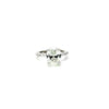 Oval Cut Lab Diamond - Marquise-Round Diamond & Diamond Prong Design - Available in 1.00ct - 7.00ct
