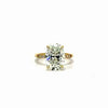 Oval Cut Natural Diamond Engagement Ring – video