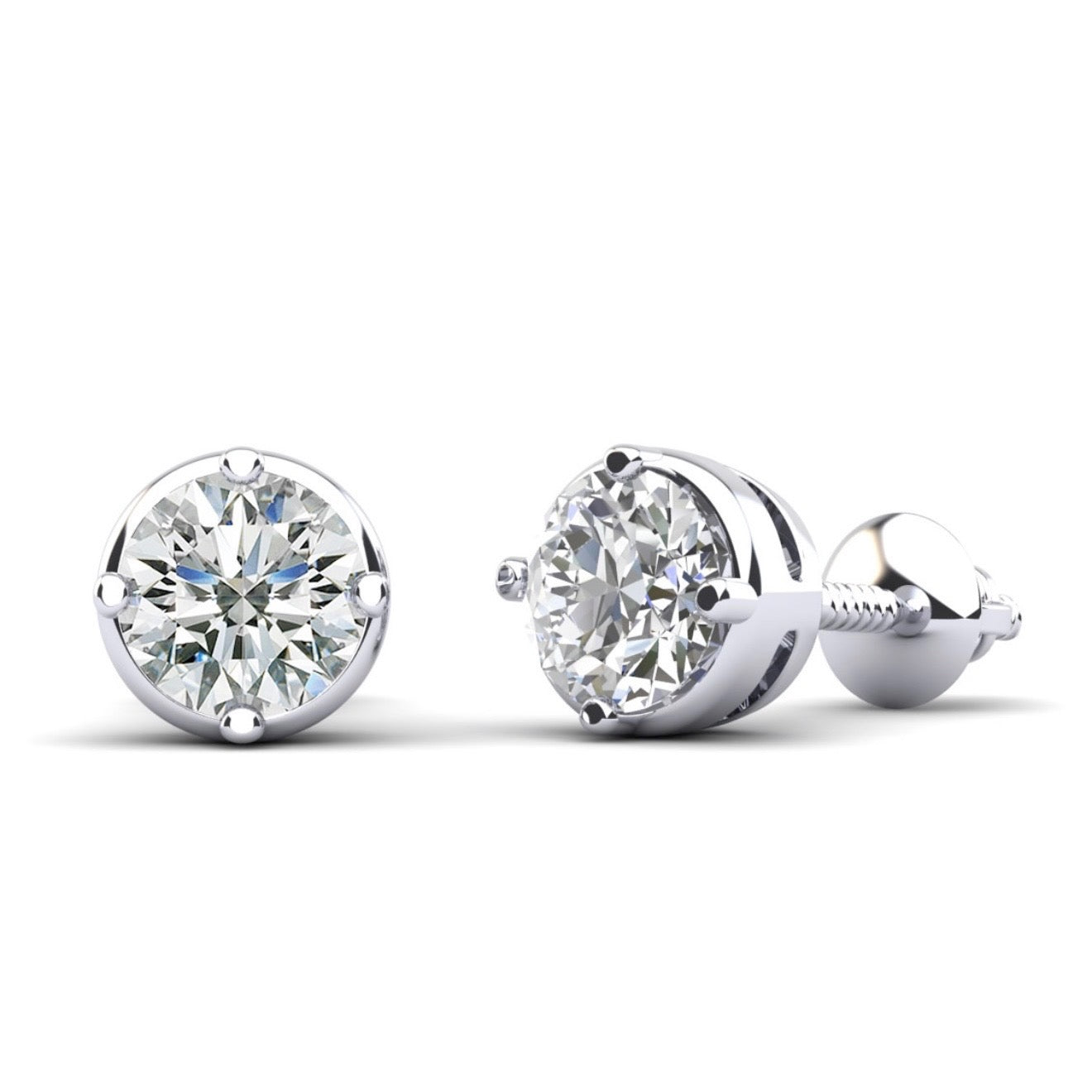 Prismatic Diamond Stud Earrings – view 1 of 2