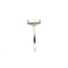 Radiant Cut Diamond Wrap Around Reverse Halo Design- Choice of.50ct /.80ct / 1.00ct or 1.20ct Centre Diamond - Hidden