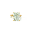 Radiant Cut Lab Diamond - 2MM Cigar Band - Available in 1.00ct - 10.00ct - Lab Engagement Ring