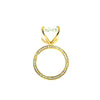 Radiant Cut Lab Diamond - 2MM Cigar Band - Available in 1.00ct - 10.00ct - Lab Engagement Ring