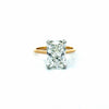 Radiant Cut Lab Diamond - Knife Edge Design - Avaialble in 1.00ct - 7.00ct - Lab Engagement Ring