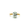 Radiant Cut Lab Diamond - Rotated Claws- Available in 1.00ct - 7.00ct - Lab Engagement Ring