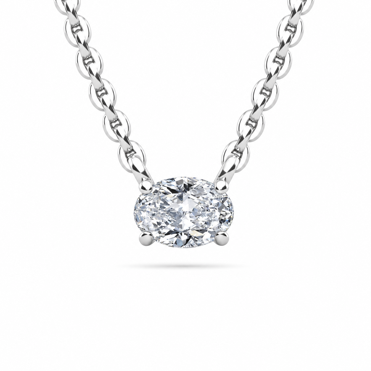Rotated Oval Cut Pendant – view 1 of 2
