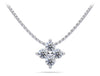 Round Brilliant 4 Diamond Pendant – view 1 of 2