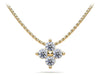 Round Brilliant 4 Diamond Pendant – view 2 of 2