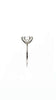 Round Cut Diamond- 6-Prong - 1.50MM Tube Design-Choice of.50ct /.80ct / 1.00ct or 1.20ct Centre Diamond - Hidden Halo
