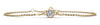 Solitaire Round Bezel Adjustable Bracelet – view 3 of 3