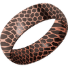 Superconductor Noir + Polish Finish - 7 mm wide Domed Superconductor Noir band. - Custom