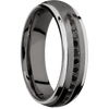 Tantalum Noir + Satin Polish Finish - NTA6DGE21EDGE/PTHALFETERNITYBLKDIA.03CH - Custom