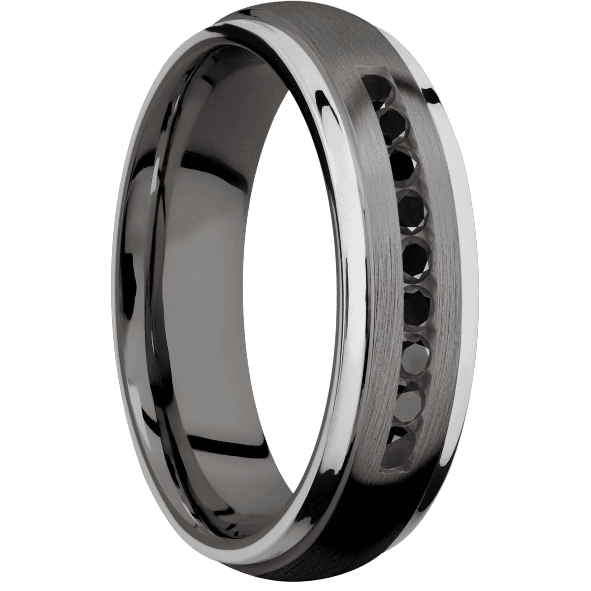 Tantalum Noir + Satin Polish Finish - NTA6DGE21EDGE/SSBLKDIA9X.03CH - Custom