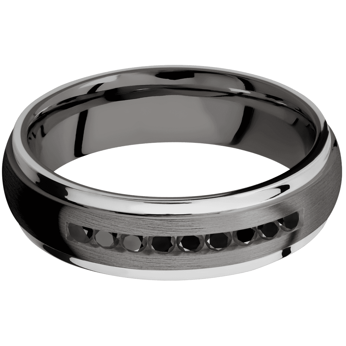 Tantalum Noir + Satin Polish Finish - NTA6DGE21EDGE/SSBLKDIA9X.03CH - Custom