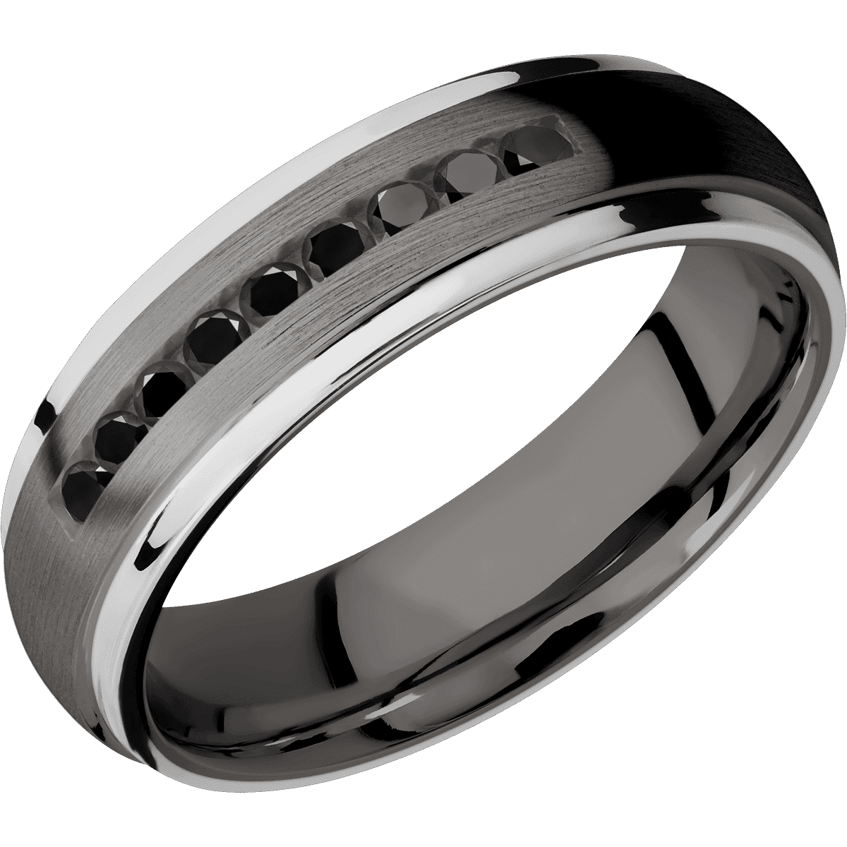 Tantalum Noir + Satin Polish Finish - NTA6DGE21EDGE/SSBLKDIA9X.03CH - Custom