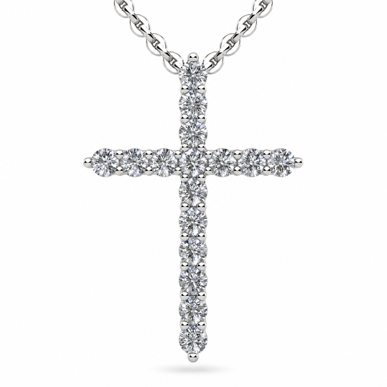 Timeless Cross Diamond Necklace – view 1 of 3
