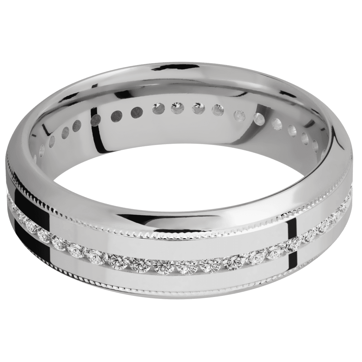 Titanium + Polish Polish Finish - 7HB2UMILETERNITYLABDIA(ST).015CH - Custom
