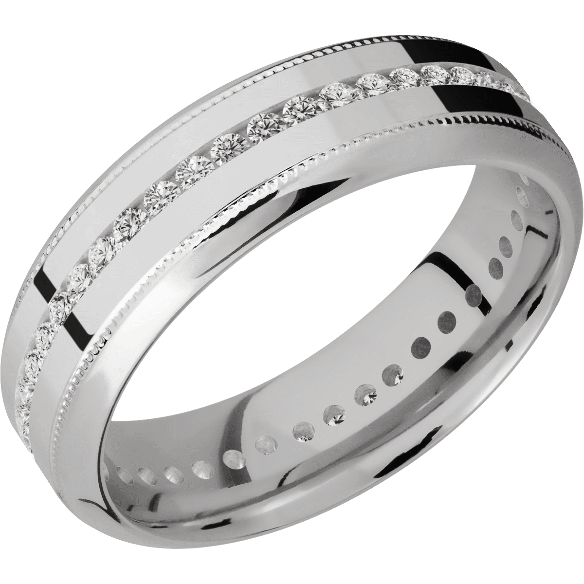 Titanium + Polish Polish Finish - 7HB2UMILETERNITYLABDIA(ST).015CH - Custom