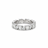 Trois et Moi Eternity Band | Emerald and Pear Shape | Lab or Natural Diamonds - Lab / Natural Wedding Bands