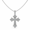 Vintage Inspired Diamond Cross Pendant – view 1 of 2