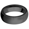 Zirconium + Bead Finish - Z7DSIDEETERNITYBLKDIA.01BEAD - Custom