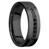 Zirconium + Bead Finish - Z7FHALFETERNITYBLKDIA.03BEAD - Custom