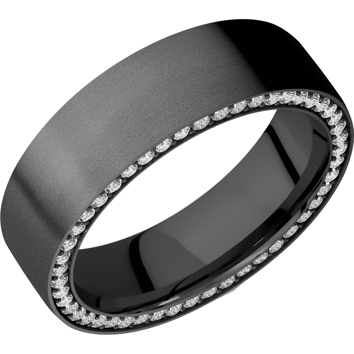 Zirconium + Bead Finish - Z7FSIDEETERNITYDIA.01BEAD - Custom