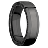 Zirconium + Polish Finish - ZPF7F14/TANTALUMNOIRSIDEETERNITYBLKDIA.01BEAD - Custom