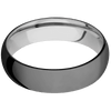 Zirconium + Polish Finish + Titanium - 6 mm wide Domed Zirconium band featuring a Titanium sleeve. - Custom