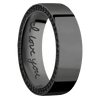 Zirconium + Polish Finish - Z7FSIDEETERNITYBLKDIA.01BEAD - Custom