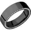 Zirconium + Polish Finish - Z7FSIDEETERNITYDIA.01BEAD - Custom