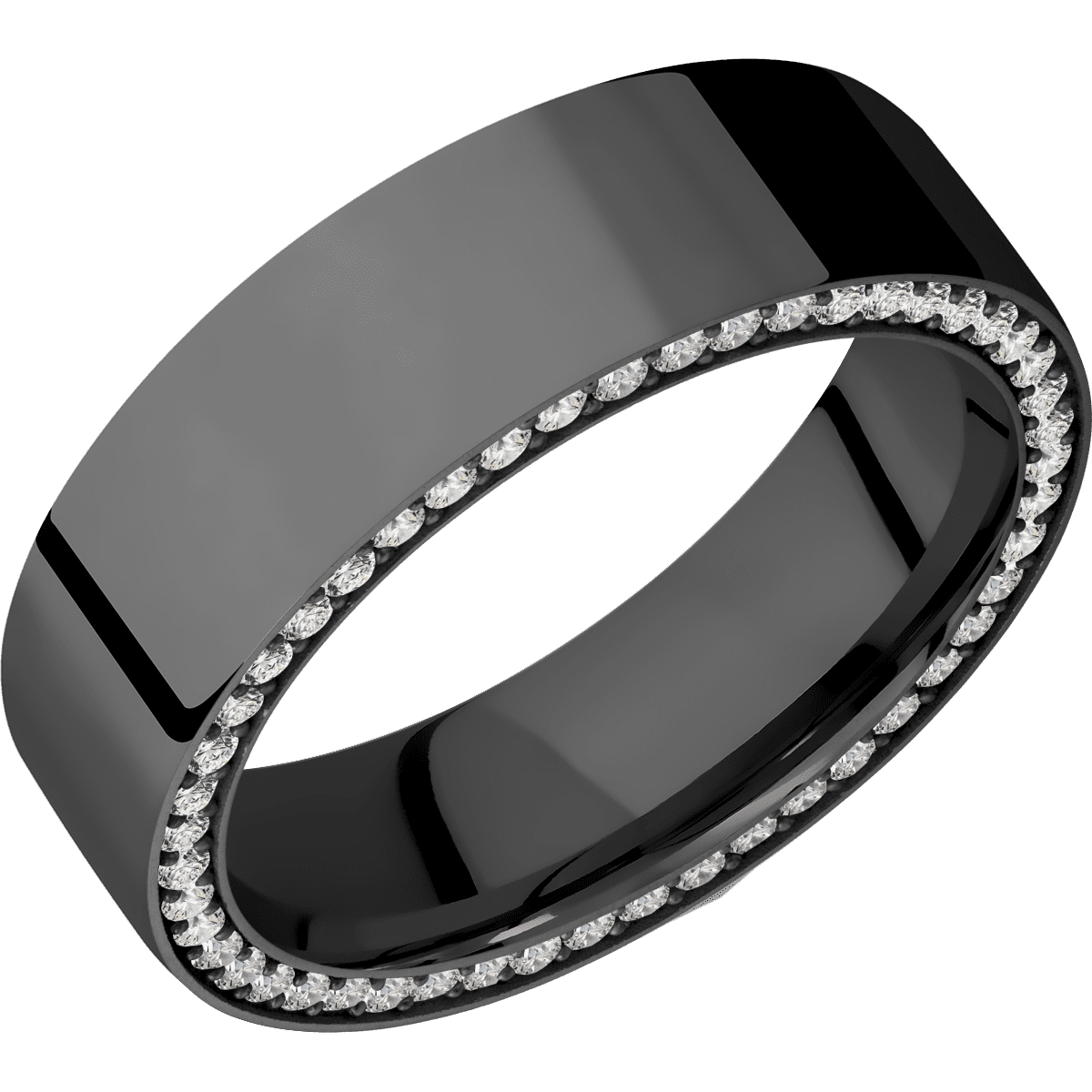 Zirconium + Polish Finish - Z7FSIDEETERNITYLABDIA(ST).01BEAD - Custom