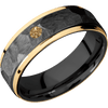 Zirconium + Rock Polish Finish - Z7FGE21EDGE/14KYCOCODIA.10F - Custom