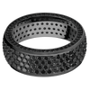 Zirconium + Satin Finish - Z8DSIDEETERNITYBLKDIA.01BEADBLKDIA4ROWETERNITY.015BEAD - Custom