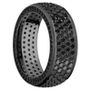 Zirconium + Satin Finish - Z8DSIDEETERNITYBLKDIA.01BEADBLKDIA4ROWETERNITY.015BEAD - Custom