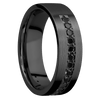 Zirconium + Satin Finish - Z7FHALFETERNITYBLKDIA.03BEAD - Custom