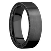 Zirconium + Satin Finish - Z7FSIDEETERNITYBLKDIA.01BEAD - Custom