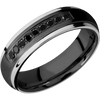 Zirconium + Satin Polish Finish - Z6DGE21EDGE/SSBLKDIA9X.03BEAD - Custom