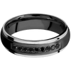 Zirconium + Satin Polish Finish - Z6DGE21EDGE/SSBLKDIA9X.03BEAD - Custom
